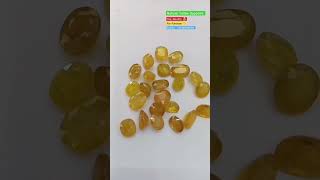 Natural Yellow Sapphire 🤩 Price ❓️ #warisgems #viral #shorts