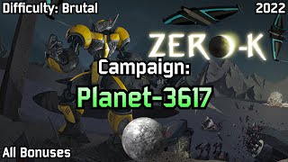 Zero-K | All Bonuses, Difficulty: Brutal, Campaign: Planet-3617