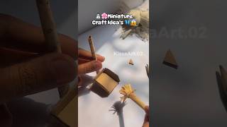 DIY Miniature Craft Idea’s 😂😱😱🫶🏻 #art #craft #painting #drawing #shorts #viral