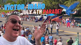 🇺🇸VICTOR, IDAHO: Fourth of July Parade 2023 (aka The Chamber of Commerce Parade)