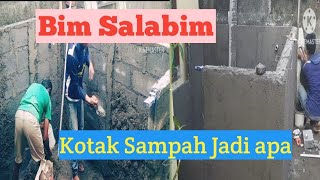 cara menyulap Bak Sampah jadi indah/Mega Tank, ikan koi @langitngayojokarto