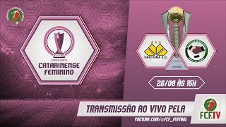 AO VIVO - CRICIÚMA X AMBE - CAMPEONATO CATARINENSE FEMININO 2023