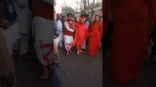 Jagadguru Rambhadracharya ji Maharaj In Vrindavan With Indresh Upadhyay ji | Jay Shri Ram 💕🙏