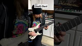 Nat. Minor over C#m#5 Chord | #guitar #shorts #guitarist #guitarsolo