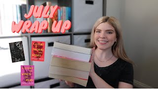 JULY READING WRAP UP | What I Read In July 🌹🧚🏻‍♀️📚