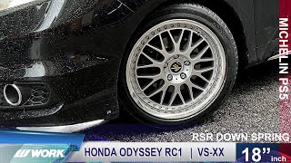 HONDA ODYSSEY RC1 x  VS-XX 18” +RSR DOWN SPRING