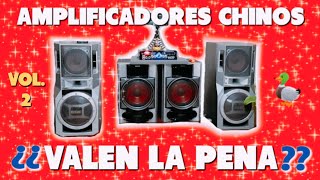 VALEN LA PENA los AMPLIFICADORES CHINOS (VOL.2) para escuchar musica❓🤔breve analisis y pruebas #140🔊