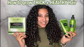 How to Grow Thick and Healthy Curly Hair | Regrowz