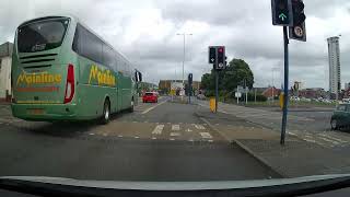 Dash Cam Journey from Swansea down the M4 Motorway to Newport, July 2024