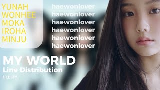 ILLIT - My World (Line Distribution)