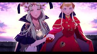 Rhea chills out and just talks to Edelgard