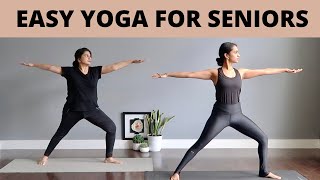 Yoga Asanas for 50+ years | Full Body Strengthening (BEGINNER FRIENDLY)