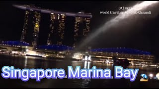 Singapore Walk in Marina Bay ( 4K ) Ταξίδεψε μαζί μου Ταξιδιωτική εκπομπή