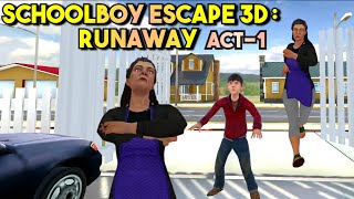 Schoolboy Escape 3D Runaway Act-1 II Schoolboy Escape 3D Runaway Full Gameplay II Schoolboy Runaway