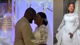 Mercy Chinwo Was Too Shy To Kiss Her Groom! Wait For The First Bridal Kiss Mercy Chinwo Wedding