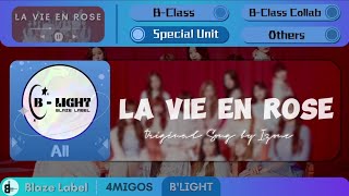 「Special Unit」 B'LIGHT - 라비앙로즈 (La Vie en Rose) | Original by IZ*ONE