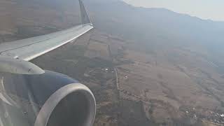 Aeromexico Boeing 737-800 take off Tuxtla Gutiérrez international airport