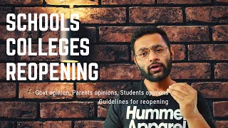 School colleges  reopening in India | What are the guidelines | SOP ? | When can we expect reopening