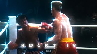 Rocky Balboa vs Ivan Drago remastered in 4k rounds 1 and 2 | #shorts #rocky4 #rockybalboa #ivandrago