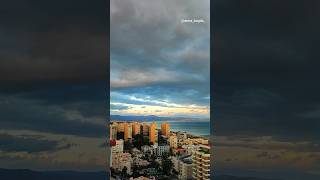 🇪🇦 Costa del Sol, Spain #timelapse #timelapseclouds #torremolinos #costadelsol #clouds