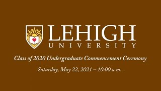 Class of 2020 Undergraduate Commencement Ceremony