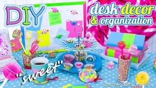 DIY Desk Decor And Organization Ideas In Candy Style – How To Make Your Desk Looks Sweet