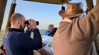 Hot Air balloon Masai mara kenya