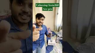 Unboxing insta360 ace pro #travel #shorts #unboxing #insta360 #vlog