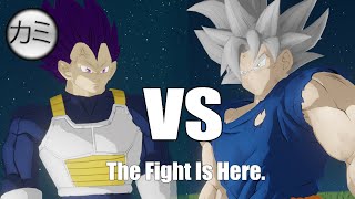 Goku MUI VS Vegeta Ultra Ego Official Fight - Kaioshin Animations