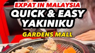 Quick Yakiniku 2 Pax Gardens Mall. Easy, no fuss, affordable for small eaters. #kualalumpur