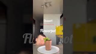 Как сделать десерт без выпечки? горшок с цветком (Dessert flowerpot) 🌷🪴 #chocolate #howtomake