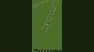 HOW TO MAKE MINECRAFT FASTEST RAIL EVER #DAMSTEVEE #short #memes #meme #minecraft #railway #ytshorts