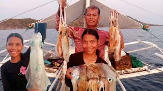 WALANG KUPAS MARAMI PARING PUSIT | #islandlife #fishing #squid