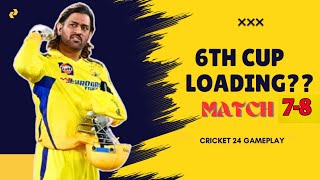 LIVE:CSK IPL CAMPAIGN 7th and 8th MATCH | THRILLER IPL MATCH | MS DHONI LAST IPL | #ipl