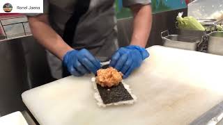 how to make sushi sandwich