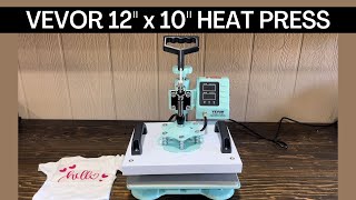 Great Sized Heat Press for T-Shirts and Many other Projects - Swing-Away Head