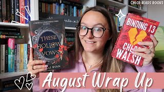 August Wrap Up!