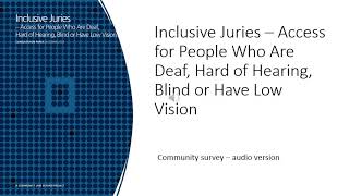 Inclusive Juries Community survey2