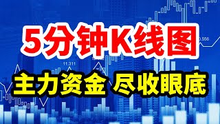 5分钟K线图定位买卖点，主力资金动向尽收眼底，让庄家无处遁形 #赚钱 #交易 #庄家 #翻倍 #主力 #拉升 #大盘