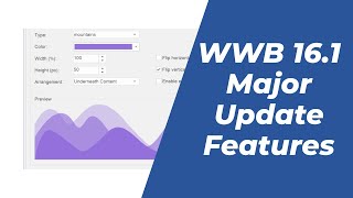 WYSIWYG Web Builder Version 16.1 Major update features & improvements