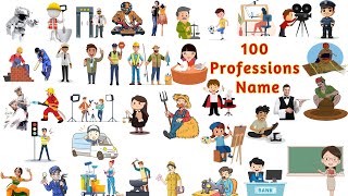 Professions Video l Professions Vocabulary In English l 100 Professions l Jobs l Occupations