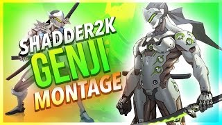 Shadder2k Genji Best Moments - Overwatch Montage