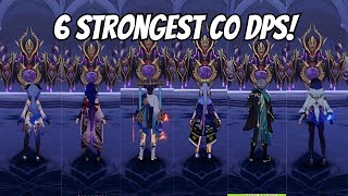 6 Strongest C0 DPS || F2P Nuke Showcase {Genshin Impact}