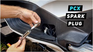 Honda PCX 150 - Spark Plug Change | Mitch's Scooter Stuff