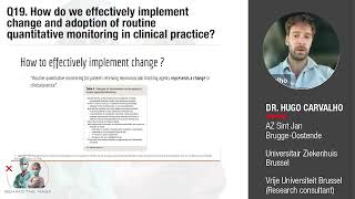 Q19.  How do we effectively implement change/adoption of routine neuromuscular blockade monitoring?