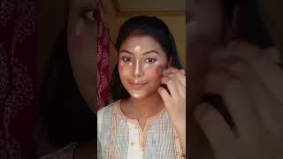 Nude makeup look for Maha Shivratri || har har mahadev🙏#shorts #makeup #shortvideo #short