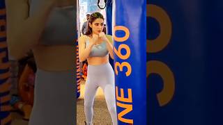 Sara ali khan 💕 workout time video #saraalikhan #short