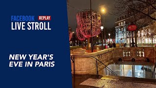 Seine river cruise on New Year's Eve