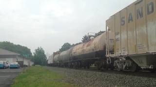 Ns train in wyomising moving out