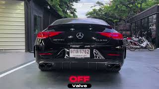 Benz CLS 53 AMG ท่อ T1 Exhaust ระบบวาล์วปรับเสียง